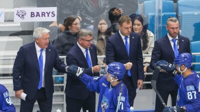 "Барыс" назвал состав на матч КХЛ с "Металлургом"