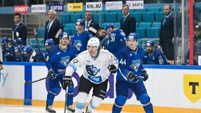 Видеообзор матча КХЛ "Динамо" Минск – "Барыс"