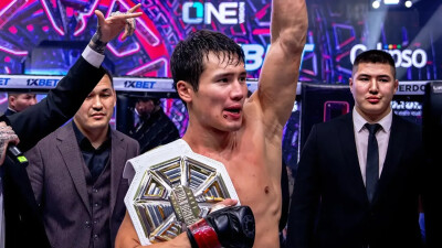 Еркебулан Токтар эффектно нокаутировал иранца на OCTAGON 77