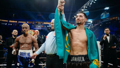 Узбекский бокскёр выразил готовность встретиться с Жанибеком Алимханулы